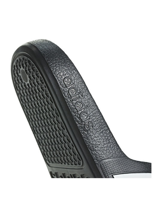 Kids' Slides Black Adilette Aqua