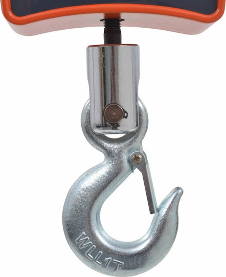 vidaXL Electronic Professional Hanging Scale with Weighing Capacity of 1000kg and Division 500gr