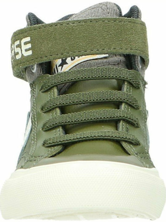 Chuck Taylor All Star Pro Blaze Strap Детски Маратонки High с Велкро Зелени
