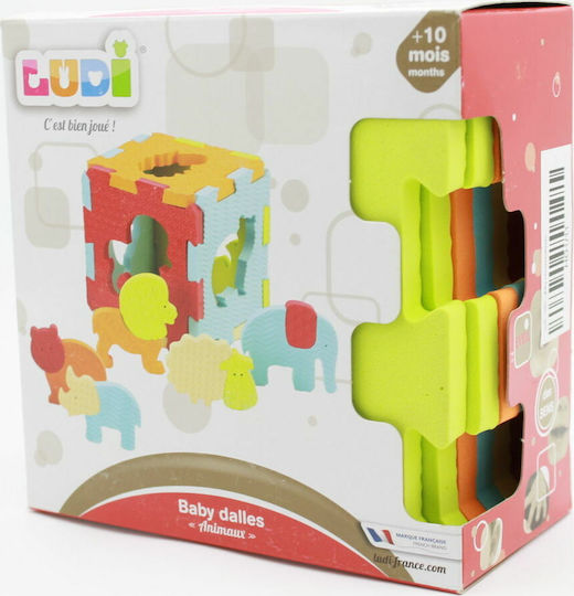 Ludi Interactive Kids Floor Puzzle with Animals 17 Pieces