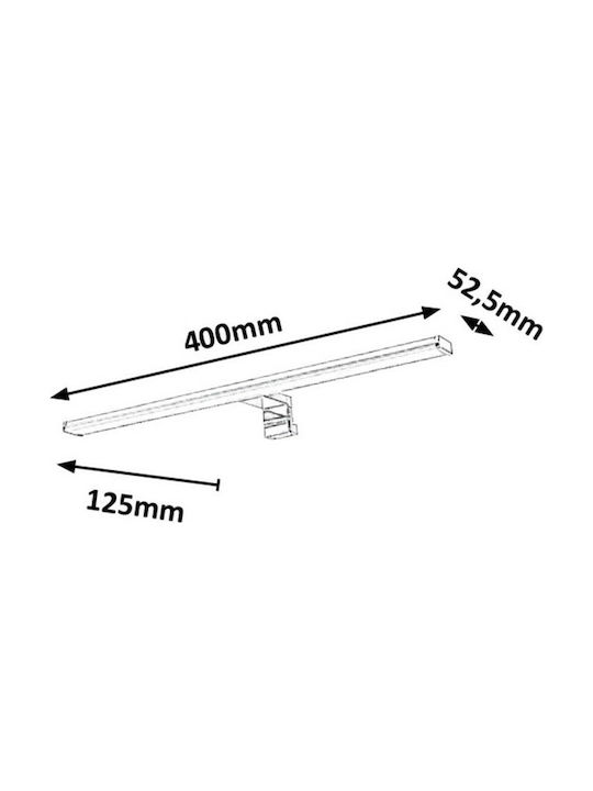 Rabalux Levon Φωτιστικό Μπάνιου LED 13x6εκ. Rabalux Levon Φωτιστικό Μπάνιου LED 13x6εκ.