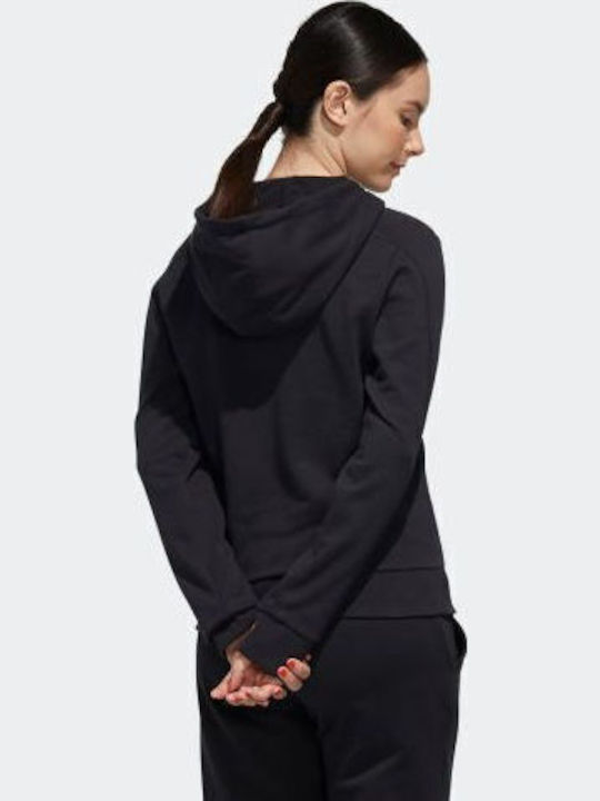 adidas Sweatshirt Black with Hood