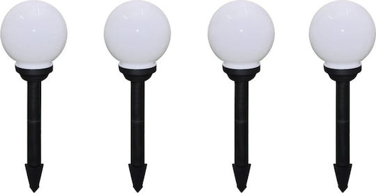 vidaXL Комплект 8 Соларни Светлини Топки 1.6W