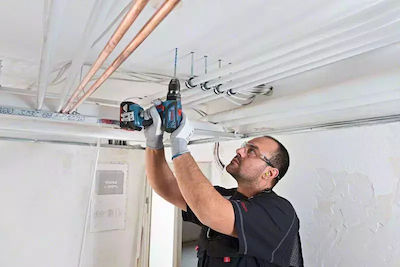 Bosch GSB 18V-28 Κρουστικό Δραπανοκατσάβιδο Μπαταρίας 18V 2x3Ah