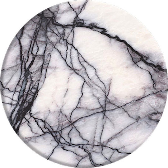 PopSockets PopGrip for Mobile Phone White Marble