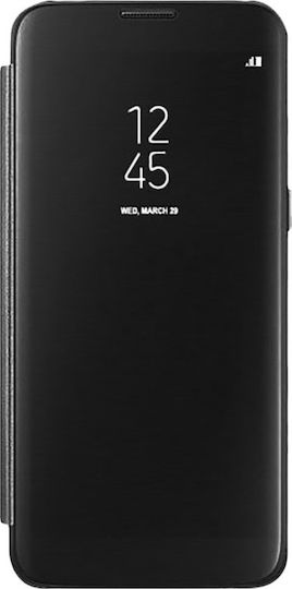Hurtel Clear View Book Πλαστικό Μαύρο (Galaxy A70)