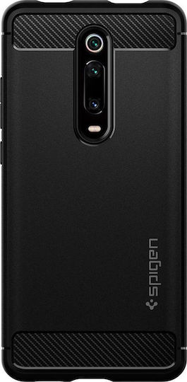 Spigen Rugged Armor Задна корица Силикон Черен (Xiaomi Mi 9T / 9T Pro - Xiaomi Mi 9T / 9T Pro) S53CS26403