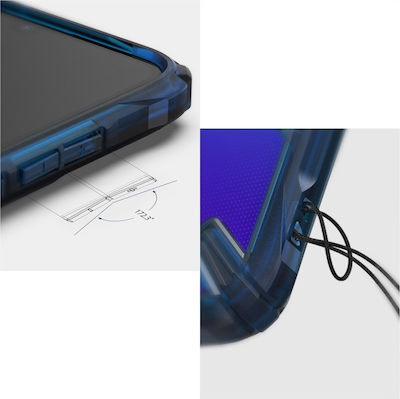 Ringke Fusion X Задна корица Пластмаса 2мм Устойчив Син (Xiaomi Mi 9T / 9T Pro - Xiaomi Mi 9T / 9T Pro) RGK929BLU