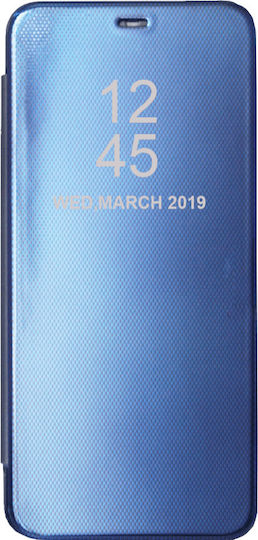 Hurtel Clear View Buchen Sie Kunststoff Blau (Redmi Note 7 / 7 Pro)