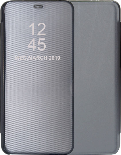 Hurtel Clear View Book Πλαστικό Μαύρο (Xiaomi Mi 9T / 9T Pro)