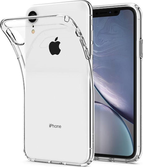 Spigen Liquid Crystal Back Cover Σιλικόνης Διάφανο (iPhone XR)