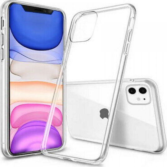 Back Cover Σιλικόνης Διάφανο (iPhone 11)