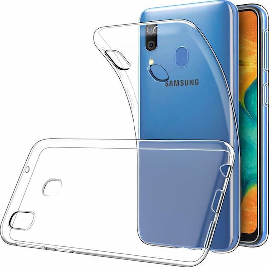 Umschlag Rückseite Silikon 1.5mm Transparent (Galaxy A20e)