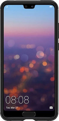 Spigen Marked Armor Plastic Back Cover Durable Black (Huawei P20 Pro)