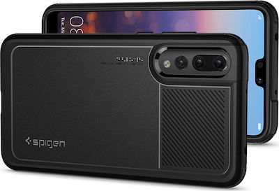 Spigen Marked Armor Plastic Back Cover Durable Black (Huawei P20 Pro)