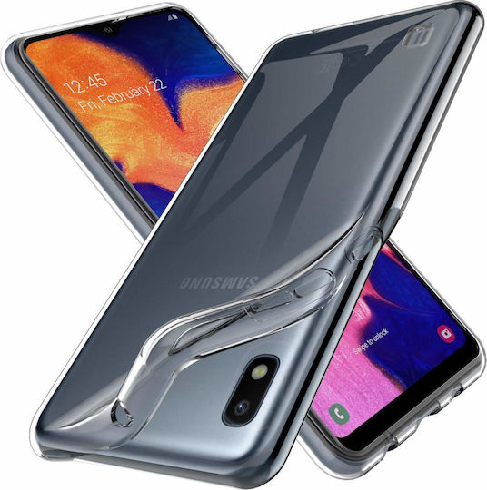 Back Cover Σιλικόνης 0.3mm Διάφανο (Galaxy A10)
