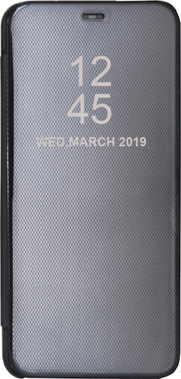 Clear View Book Πλαστικό Μαύρο (Redmi 7)