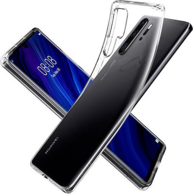 Spigen Liquid Crystal Silicone Back Cover Transparent (Huawei P30 Pro)