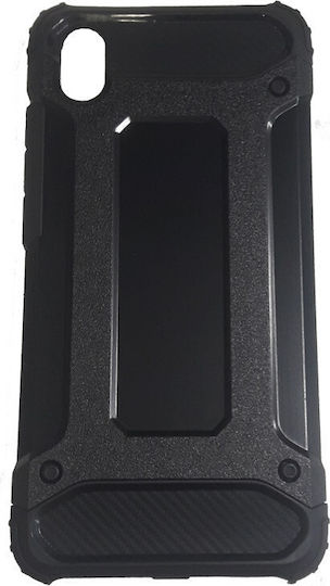Hurtel Tough Armor Back Cover Plastic Negru (Redmi 7A)