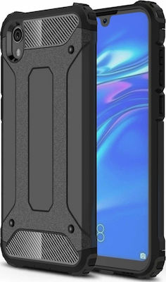 Hurtel Tough Armor Back Cover Πλαστικό Μαύρο (Redmi 7A)