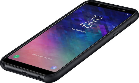 Samsung Back Cover Plastic Black (Galaxy A6+ 2018)