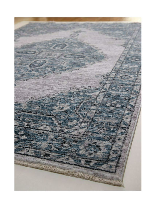 Klonaras 3257 Rug Rectangular Silver-Blue