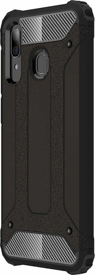 Hurtel Tough Armor Back Cover Πλαστικό Μαύρο (Galaxy A40)