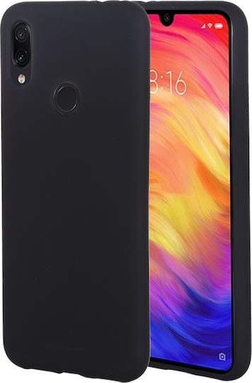 Hurtel Back Cover Σιλικόνης 1.2mm Μαύρο (Redmi Note 7 / 7 Pro)