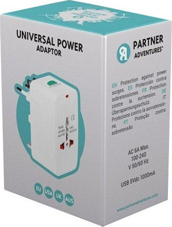 Partner Αντάπτορας Πρίζας από Universal σε Universal