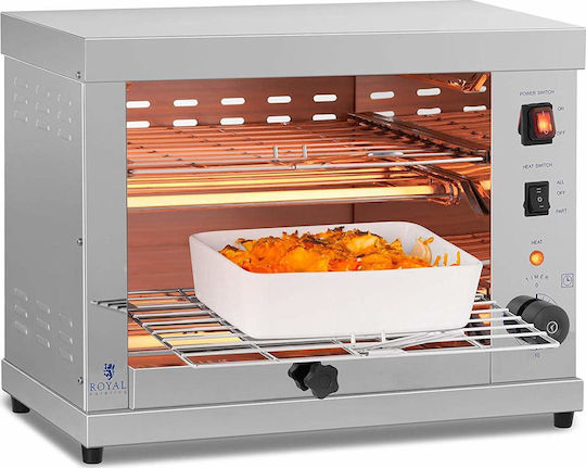Royal Catering Gewerblich Toaster Backofen mit 2 Ebenen 3.25kW RCET-360