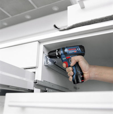 Bosch GSR 12V-15 Δραπανοκατσάβιδο Μπαταρίας 12V 2x2Ah