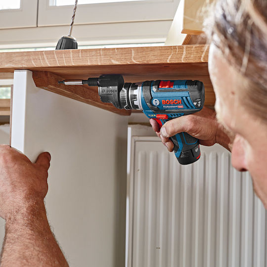 Bosch GSR 12V-15 FC Battery Drill Driver 12V 2x2Ah