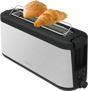 Tefal Φρυγανιέρα 2 Θέσεων 1000W Inox