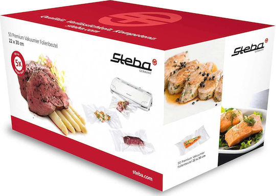 Steba Σαγρέ Σακούλες για Συσκευές Vacuum 220x300mm 50τμχ