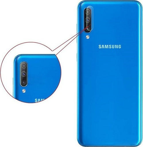 Smartfits Lens Camera Protection Tempered Glass Transparent for the Galaxy A50