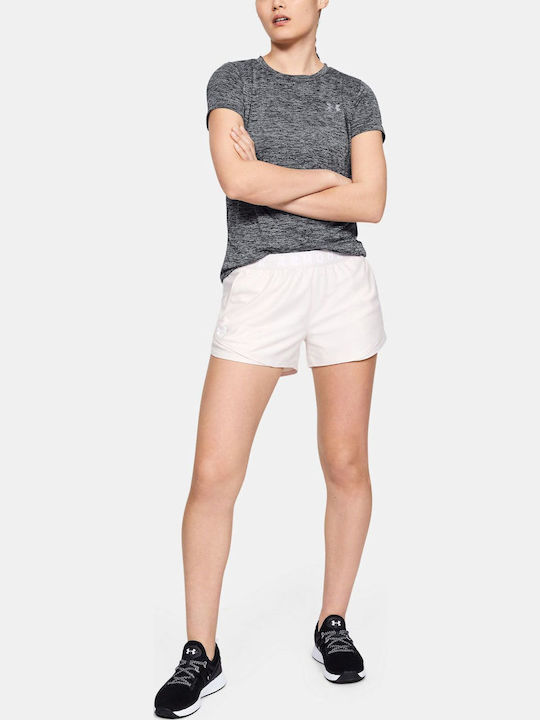 Women's T-shirt Black/Metallic Silver