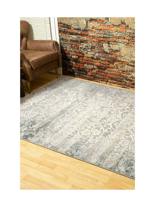 Ezzo 8140 Rug Rectangular Ezzo Venice Grey-Blue 3-8140ACD