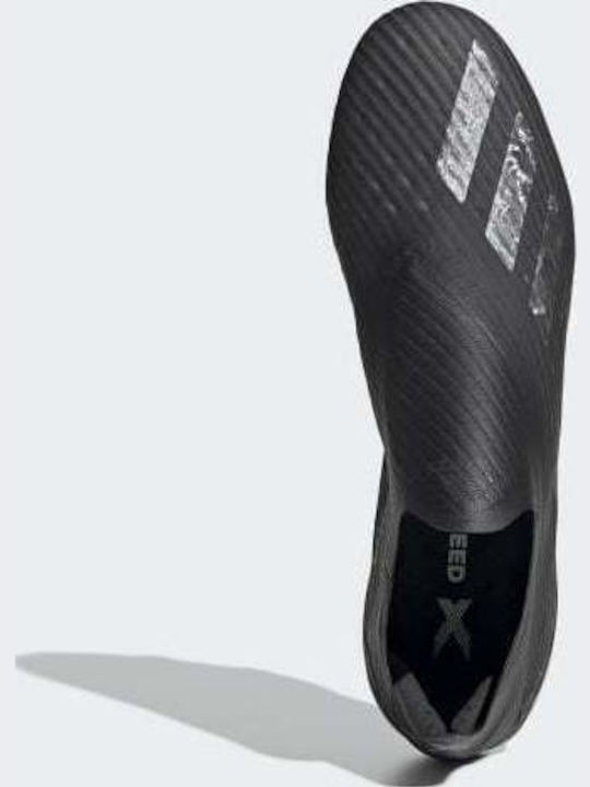 adidas X 19+ Fußballschuhe mit Stollen Core Black / Silver Metallic