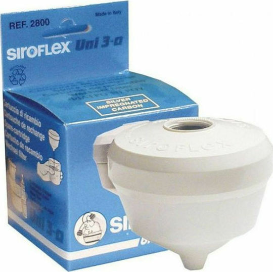 Siroflex Water Filter Replacement for Faucet made of Activated Carbon UNI 3-a