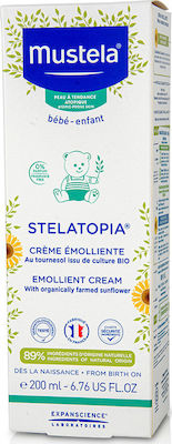 Mustela Stelatopia Emollient Cream Creme für atopische Haut 200ml