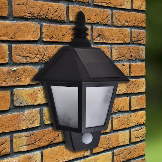 vidaXL Wall Mounted Solar Light 0.2W with Motion Sensor