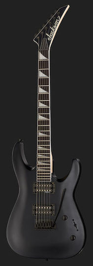 Jackson JS22 Dinky Arch Top Ηλεκτρική Κιθάρα ST Style με HH Διάταξη Μαγνητών Satin Black