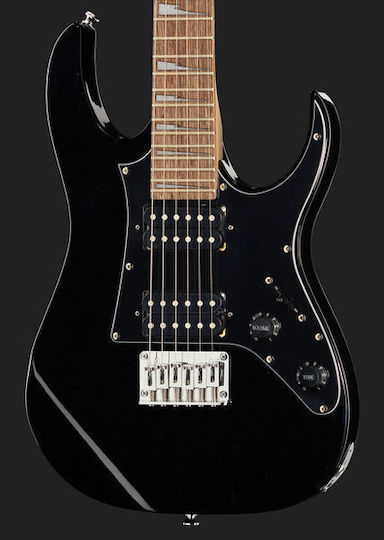 Ibanez GRGM21-BKN Ηλεκτρική Κιθάρα ST Style με HH Διάταξη Μαγνητών Black Night