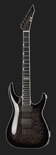 ESP E-II Horizon NT-II Chitară Electrică SG cu HH Configurație Doze Negru cu Husă