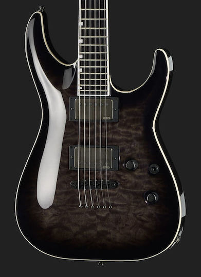 ESP E-II Horizon NT-II Chitară Electrică SG cu HH Configurație Doze Negru cu Husă