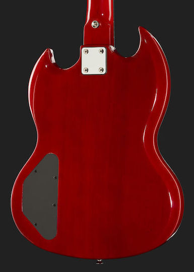 Harley Benton DC-200 Ηλεκτρική Κιθάρα Double Cut με HH Διάταξη Μαγνητών Cherry