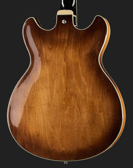 Ibanez Ηλεκτρική Κιθάρα Semiacoustic με HH Διάταξη Μαγνητών Tobacco Brown