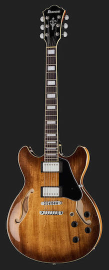 Ibanez Ηλεκτρική Κιθάρα Semiacoustic με HH Διάταξη Μαγνητών Tobacco Brown