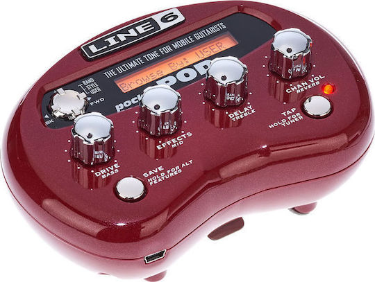 Line 6 Pocket Pod Πολυεφέ Effect Ηλεκτρικής Κιθάρας
