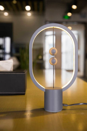 Allocacoc Διακοσμητικό Φωτιστικό Heng Balance Lamp Ellipse Mini LED Θερμό Λευκό 3500K 14εκ.